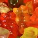 Mix o gruppo di caramelle gommose multicolore