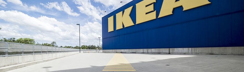 Esterno di un punto vendita Ikea