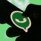 logo Whatsapp su uno schermo di smartphone