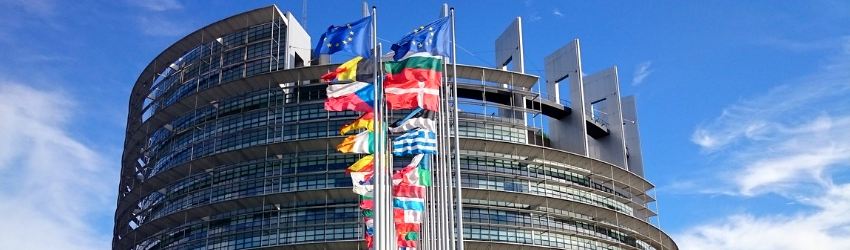 Fake News Elezioni Europee: veduta del parlamento europeo