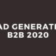Lead Generation B2B 2020